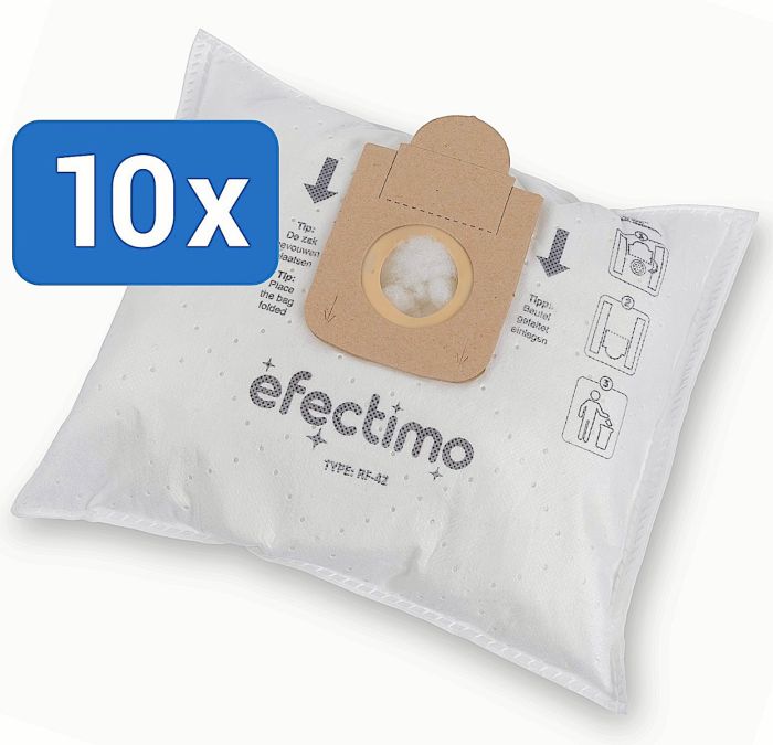 15-Pack Sacchetti per Rowenta Power XXL Silence Force Green Force Max Hygiene