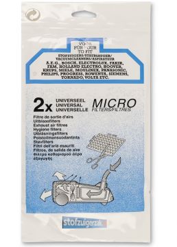 Microvezel stofzuigerfilter geschikt voor alle stofzuigers